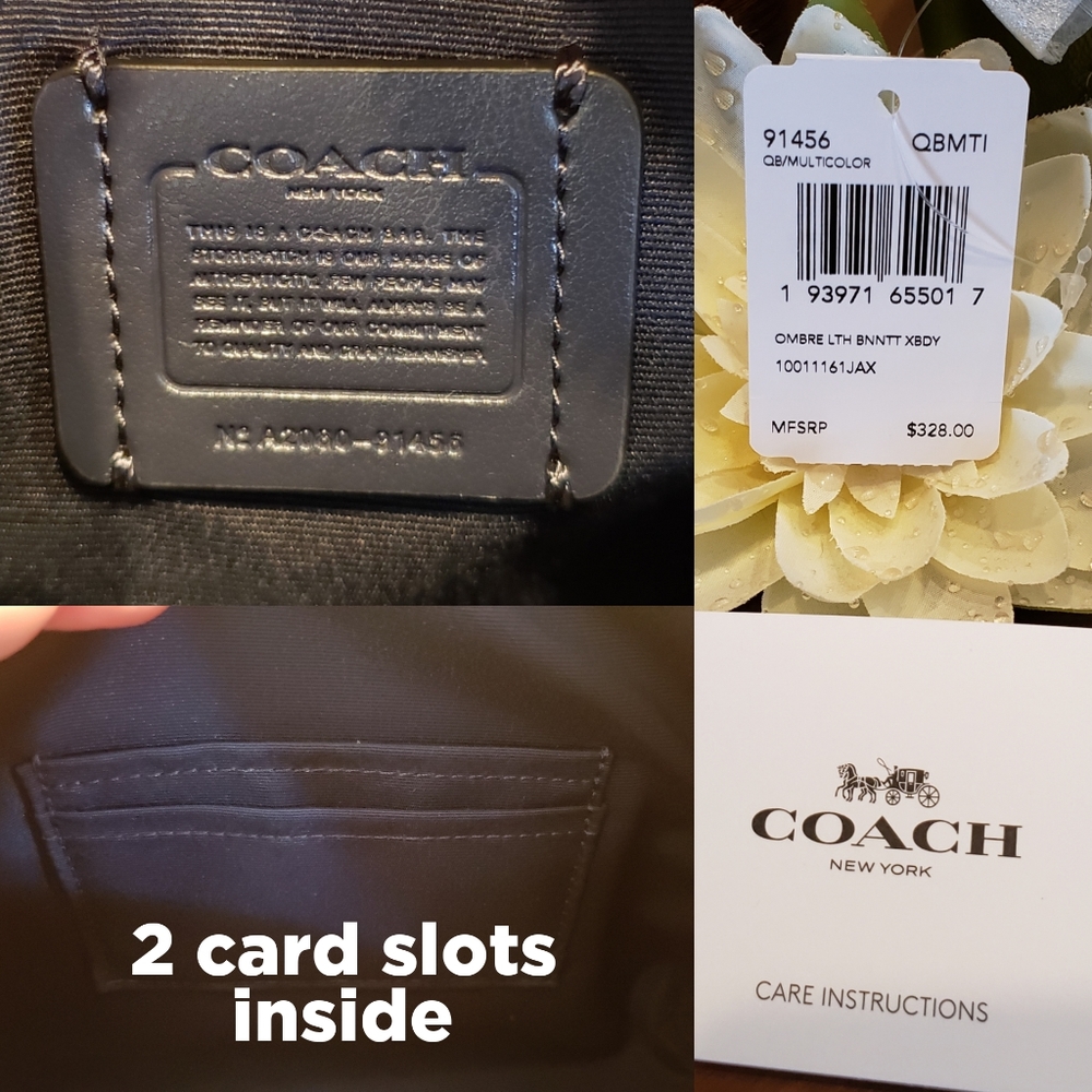 *SALE 1 left!*  NEW Coach Bennett in Ombre - Picture 7 of 12